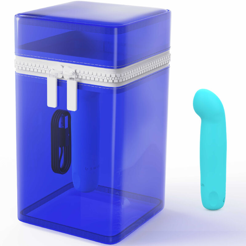 B SWISH - Bcute Curve Infinite Classic Oppladbar Vibrator Blå (Limited Edition)