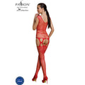 PASSION - Eco Collection Bodystocking Rød