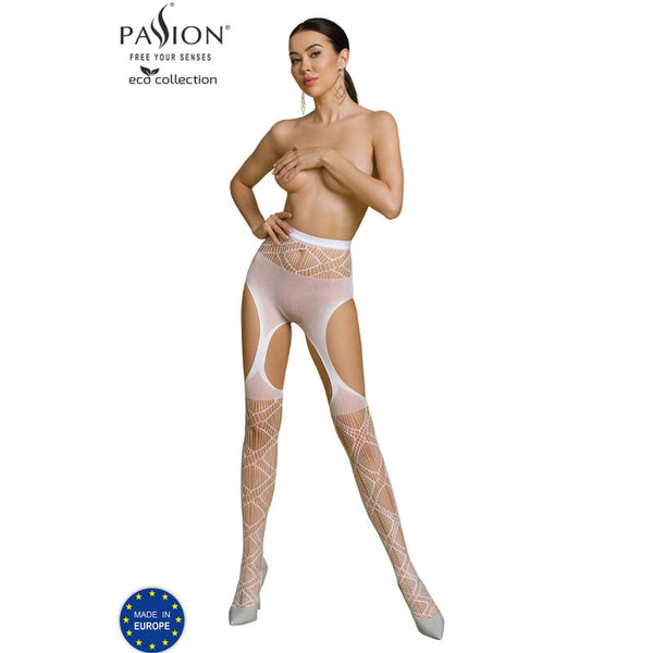 PASSION - Bodystocking Øko-Kolleksjon Hvit