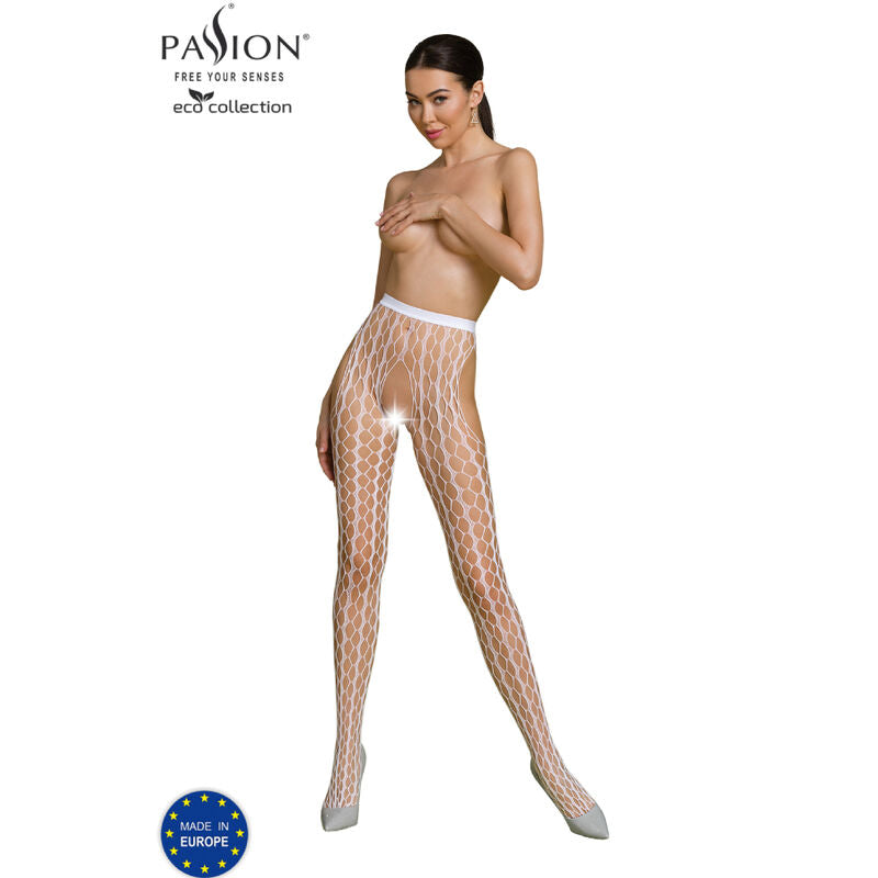 PASSION - Bodystocking Øko-Kolleksjon Hvit