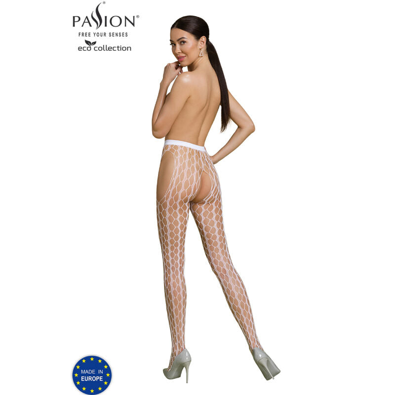 PASSION - Bodystocking Øko-Kolleksjon Hvit