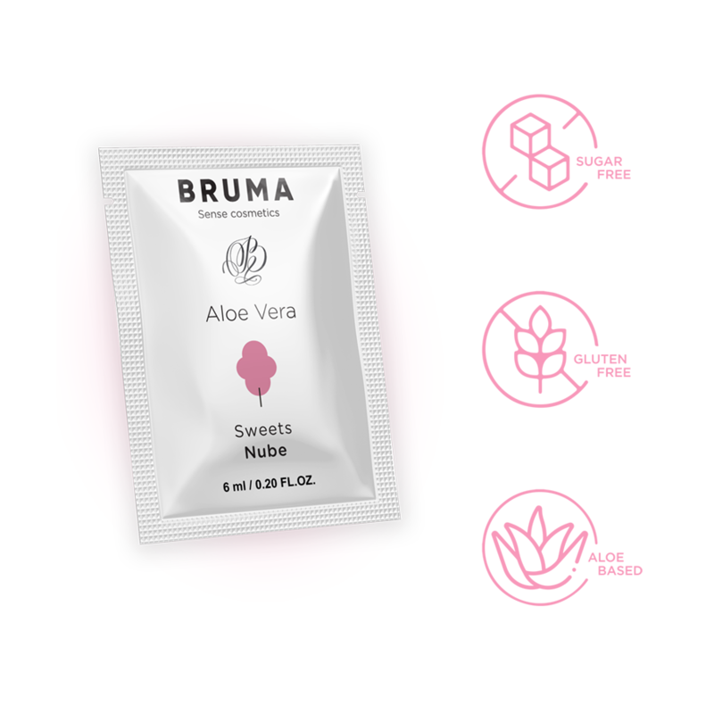 BRUMA - Aloe vera glidegel Godteri 6 ml