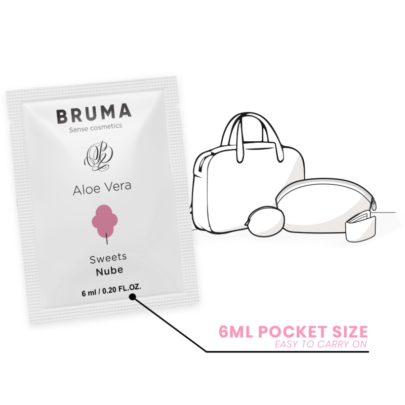 BRUMA - Aloe vera glidegel Godteri 6 ml