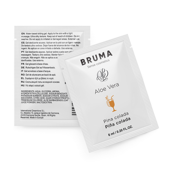 BRUMA - Aloe vera glidegel Piña Colada 6 ml