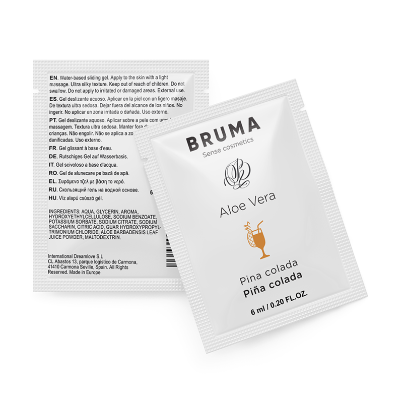 BRUMA - Aloe vera glidegel Piña Colada 6 ml