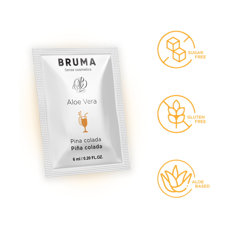 BRUMA - Aloe vera glidegel Piña Colada 6 ml