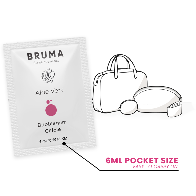 BRUMA - Aloe vera glidegel Tyggegummi 6 ml