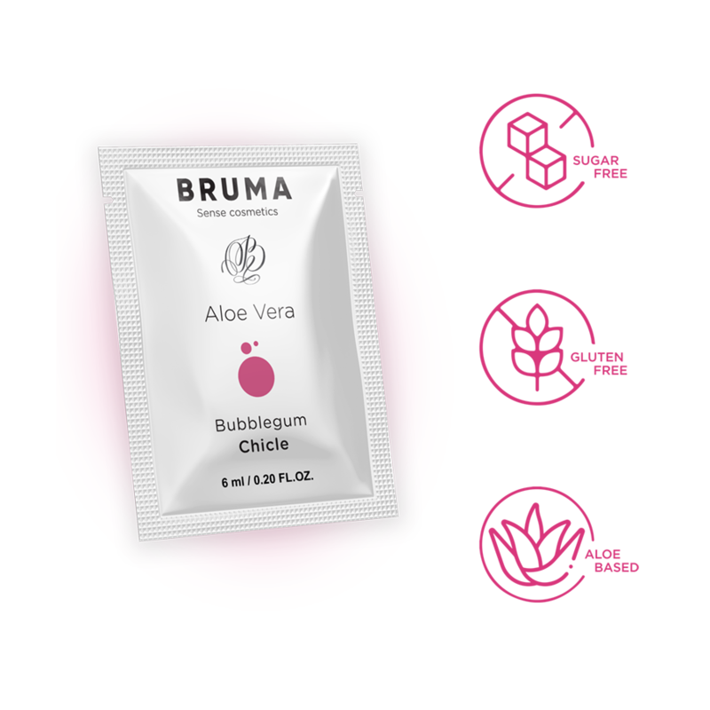 BRUMA - Aloe vera glidegel Tyggegummi 6 ml