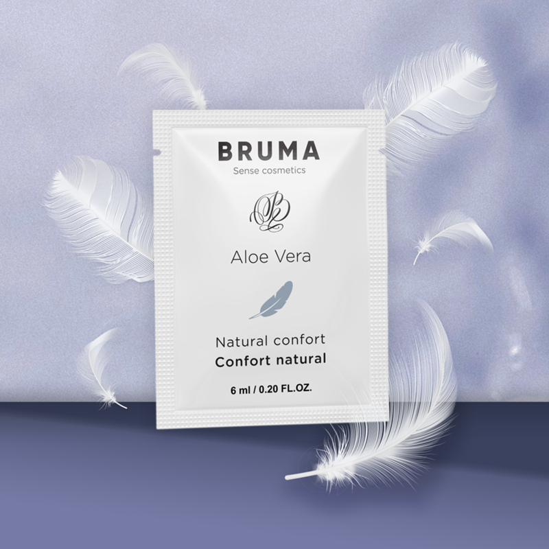 BRUMA - Aloe Vera Glidegel Naturlig 6 ml