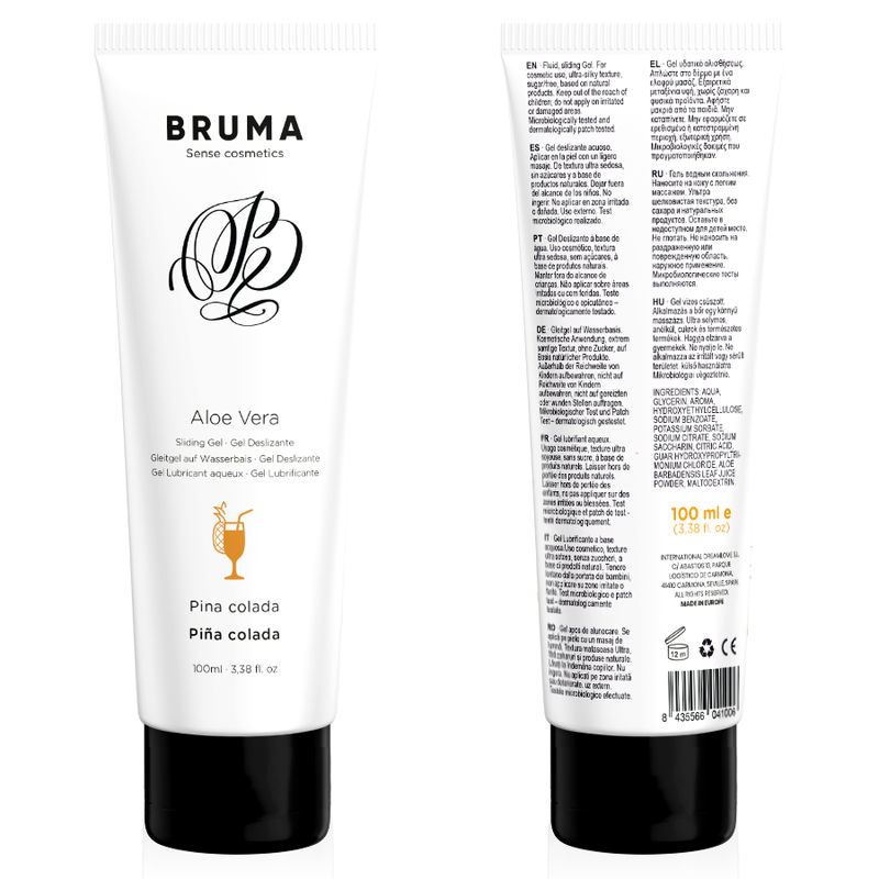 BRUMA - Aloe vera glidegel Piña Colada 100 ml