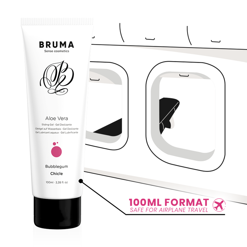 BRUMA - Aloe Vera glidegel Tyggegummi 100 ml