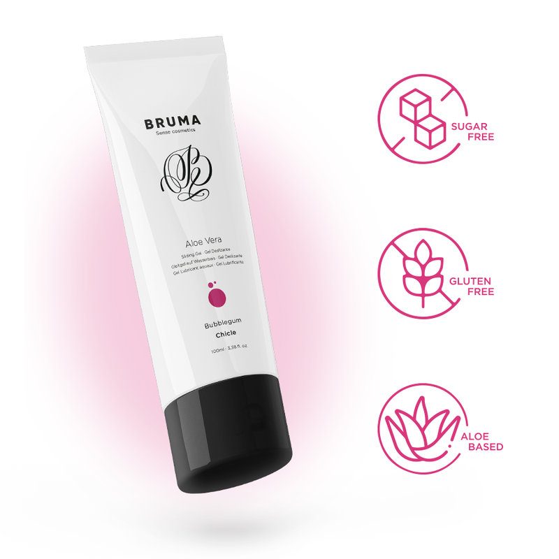BRUMA - Aloe Vera glidegel Tyggegummi 100 ml