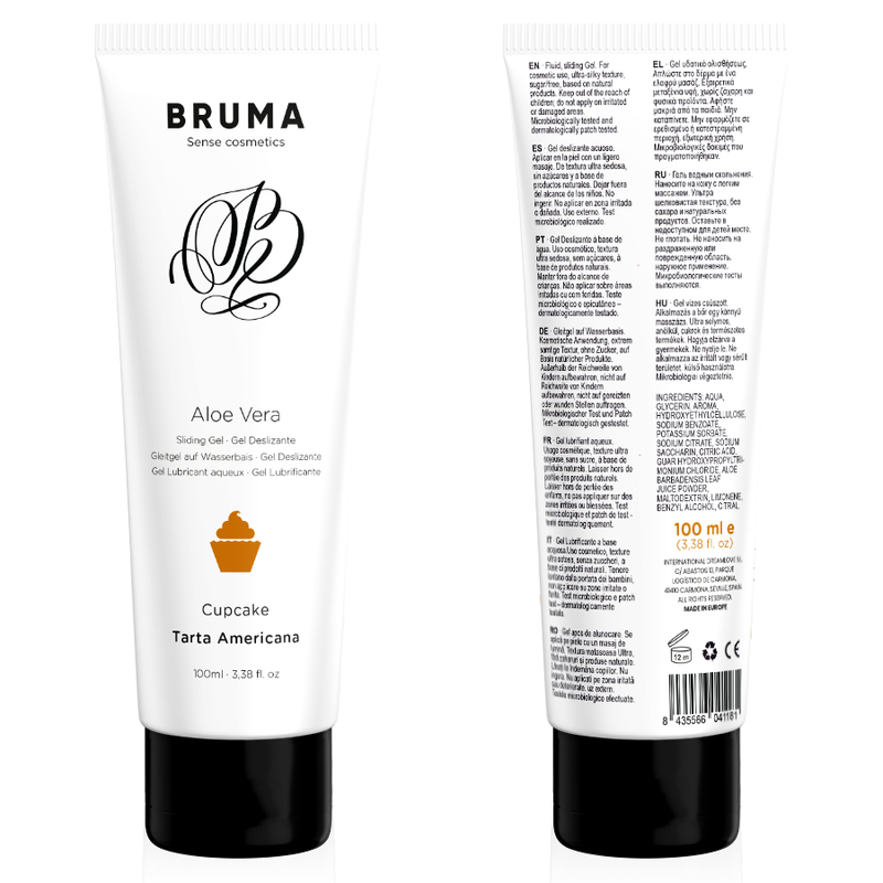 BRUMA - Aloe vera glidegel Cupcake 100 ml