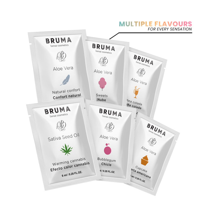 BRUMA - Aloe Vera Glidegel Naturlig 6 ml
