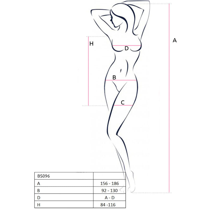 PASSION - Bodystocking Sort