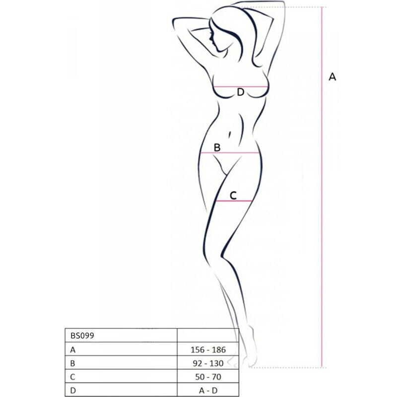 PASSION - Bodystocking Sort