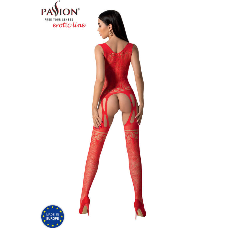 PASSION - Bodystocking Rød