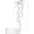 PASSION - Bodystocking Hvit