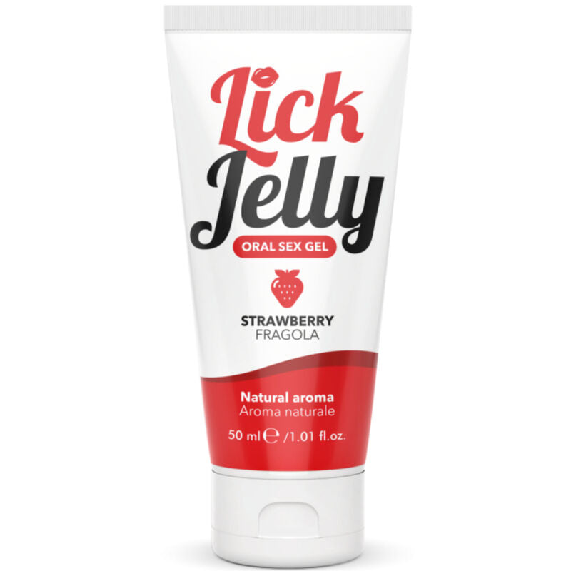 INTIMATELINE - Lick Jelly Smakstilsatt glidegel Jordbær 50 ml