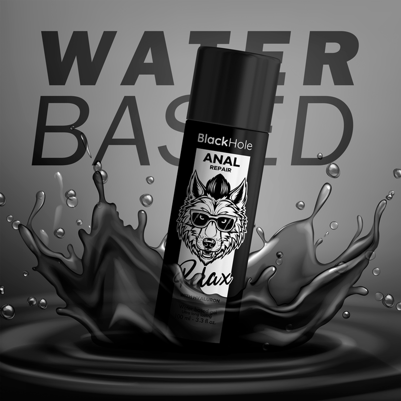 BLACK HOLE - Anal Repair Vannbasert Relax med Hyaluronsyre 100 ml