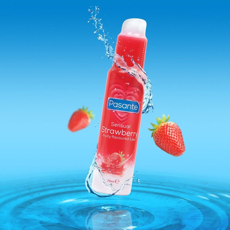 PASANTE - Wild Strawberry Glidemiddel med smak 75 ml