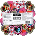 PASANTE - Red Heart Shape Kondomer Storpakning 144 stk