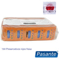PASANTE - Flavor Strawberry Kondomer med Smak 144 stk
