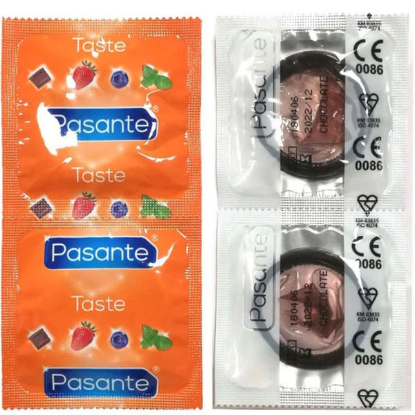 PASANTE - Chocolate Temptation Kondomer med sjokoladesmak 144 stk