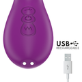INTENSE - Ateneo Oppladbar Multifunksjonsvibrator med Oscillerende Tunge & Suger