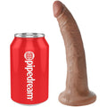 KING COCK - Realistisk Dildo Karamell 17,5 cm