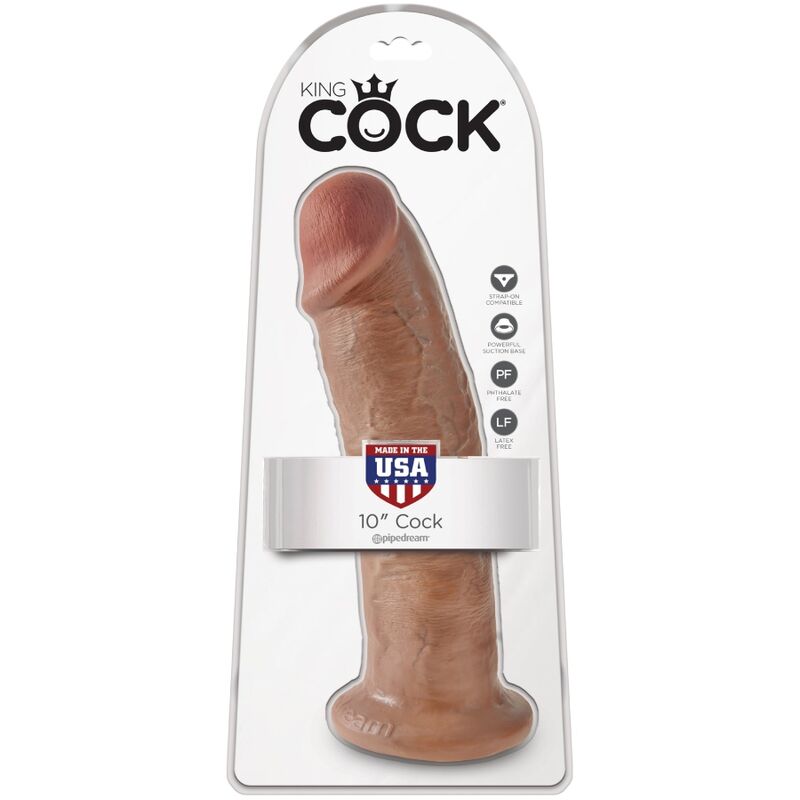 KING COCK - Realistisk dildo 24 cm