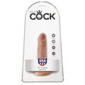 KING COCK - Realistisk Dildo Karamell 12 cm