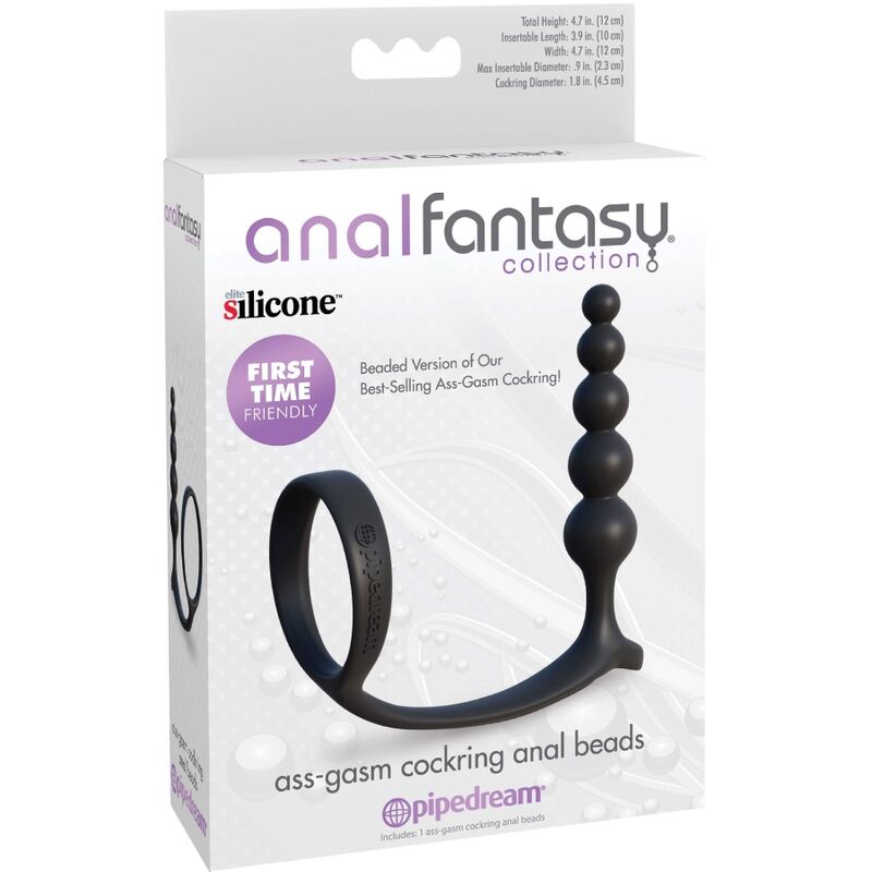 ANAL FANTASY ELITE COLLECTION - Penisring med Analplugg