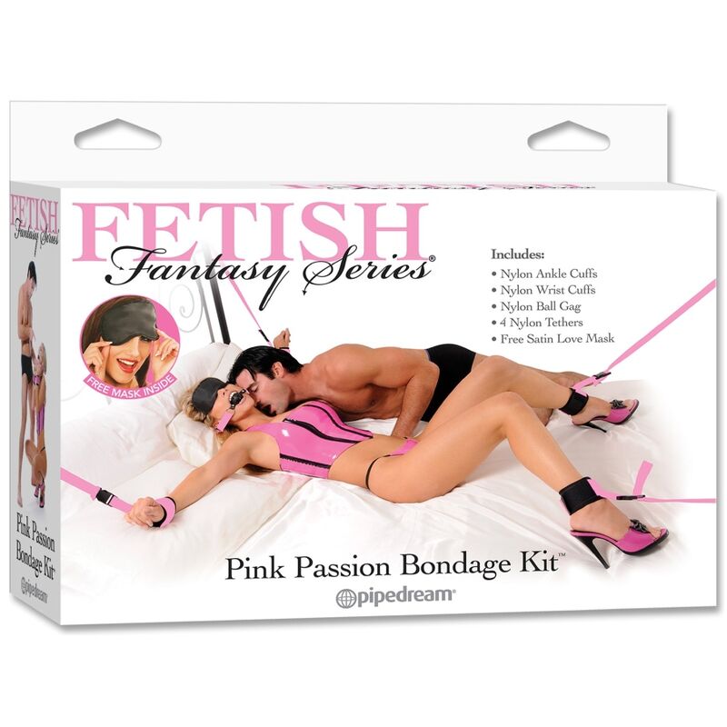 FETISH FANTASY SERIES - Sexleketøysett Rosa