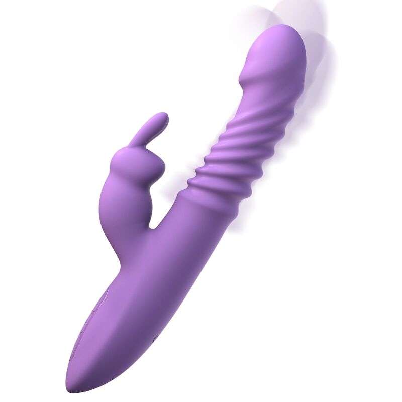 FANTASY FOR HER - Rabbitvibrator med Varme, Støt og Vibrasjon