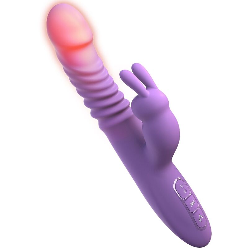 FANTASY FOR HER - Rabbitvibrator med Varme, Støt og Vibrasjon