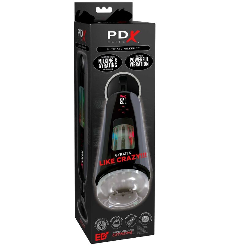 PDX ELITE - Milker Vibrerende Masturbator