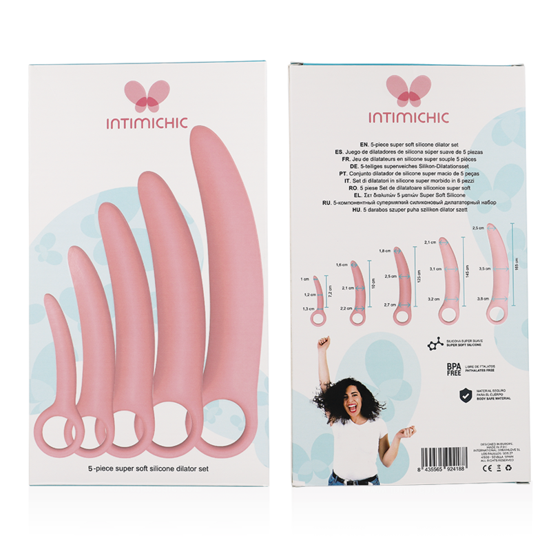 INTIMICHIC - Silikon Dilatorsett 5 deler