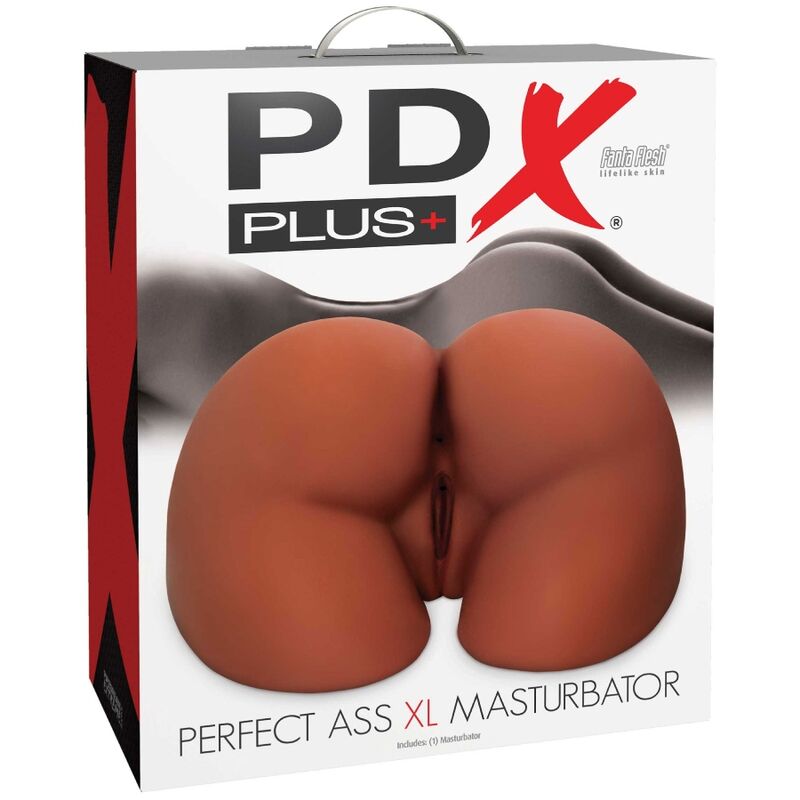 PDX PLUS - Perfect Ass XL Masturbator med dobbel åpning