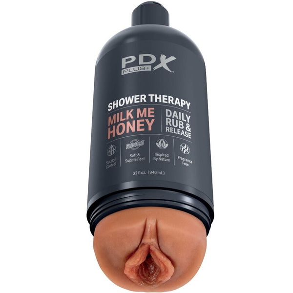 PDX PLUS - Diskret Vagina-masturbator (sjampoflaske)
