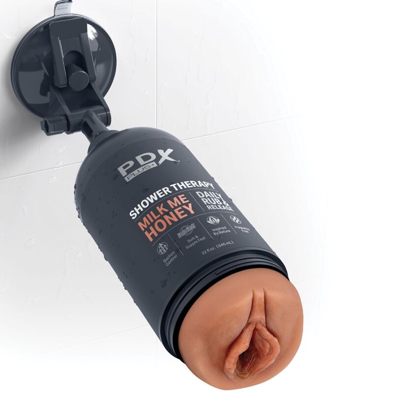 PDX PLUS - Diskret Vagina-masturbator (sjampoflaske)