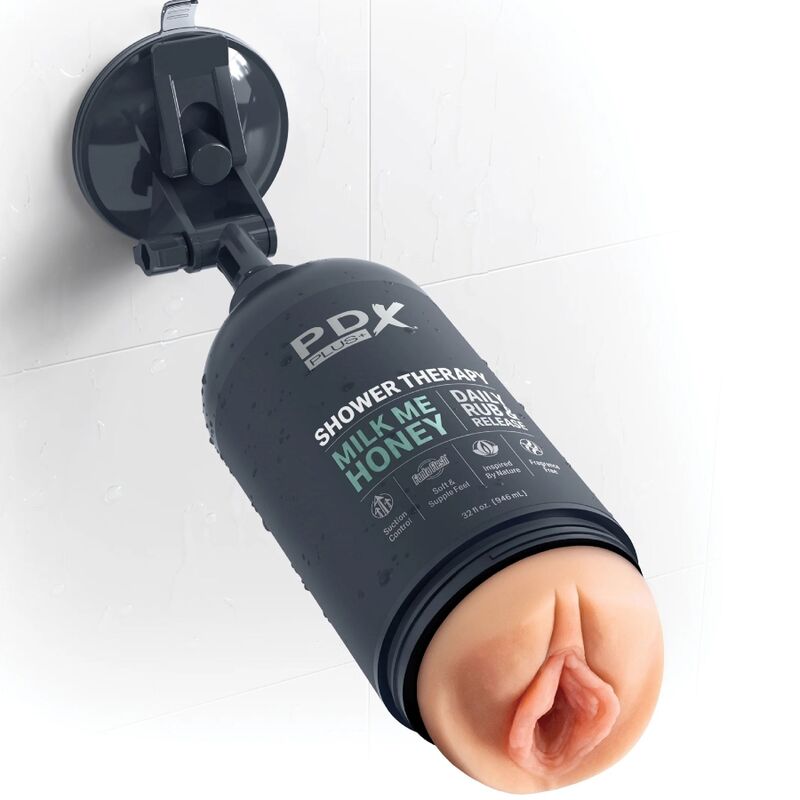PDX PLUS - Diskret Vagina-masturbator (sjampoflaske)