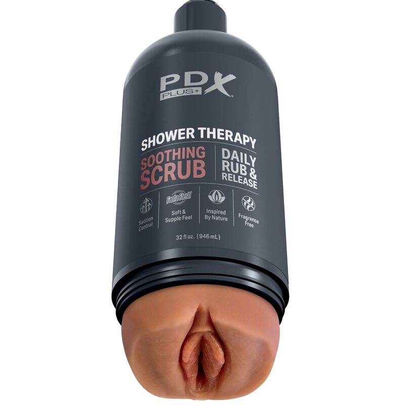 PDX PLUS - Diskret Vagina-masturbator (sjampoflaske)