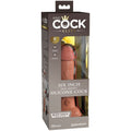 KING COCK - Elite Realistisk Silikondildo Karamell 15,2 cm