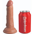 KING COCK - Elite Realistisk Silikondildo Karamell 15,2 cm