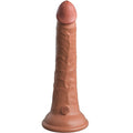 KING COCK - Elite Realistisk Silikondildo Karamell 17,8 cm