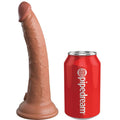 KING COCK - Elite Realistisk Silikondildo Karamell 17,8 cm