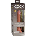 KING COCK - Elite Realistisk Silikondildo Karamell 17,8 cm