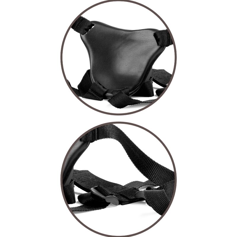 KING COCK - Strap-on-sett 17,8 cm