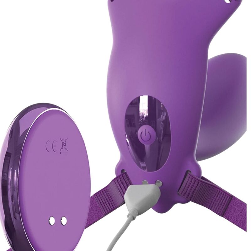 FANTASY FOR HER - Butterfly Vibrerende Strap-on